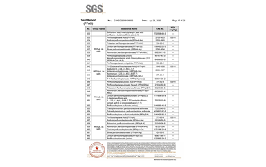环保测试报告 PFAS CANEC25009106005